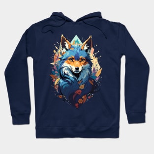 Fantasy Fox Illustration Hoodie